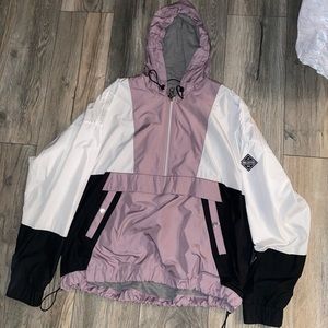 Oversized windbreaker